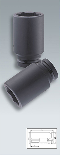 3/4" Deep Impact Sockets (Thin wall impact socket)