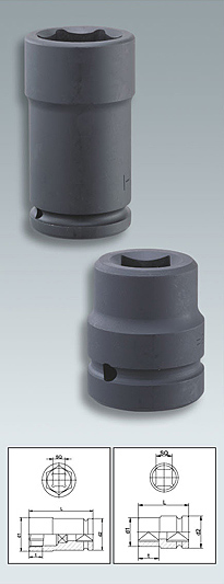 Combination Budd Wheel Impact Sockets