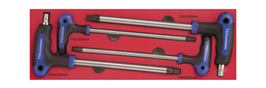 4 PC T Type Handle TX Wrenches Set